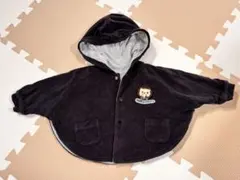 COMME CA FOSSETTE ベビーポンチョ リバーシブル