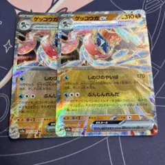 ゲッコウガex 2枚　RR