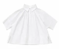 ADORE アドーアオーガニックコットンブロードブラウス 白シャツのサムネイル