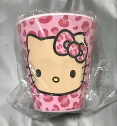 ハローキティ メラミンカップ ヒョウ柄 日焼けキティ アベイル