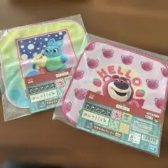 トイストーリー　一番くじ　タオル2枚セット