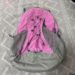 L.L. Bean Stowaway リュック ピンク/グレー