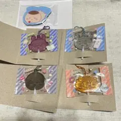 【匿名配送】ちいかわ キャンディチャームズ 4種セット　おまけマグネット付き