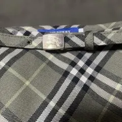 Burberry Bluelabel ベルト付き台形スカート　ノバチェック