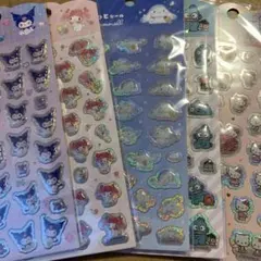 サンリオ　ぷくっとシールセット 5種　キャンドゥ