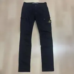Stone Island ブラックカーゴパンツ　28 ブラックのサムネイル
