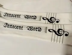 イノセントワールド 音符柄 ソックスのサムネイル