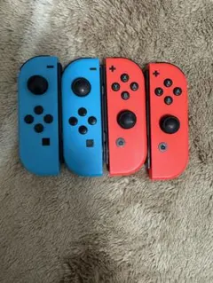 Nintendo Switch ジョイコン 4個　ジャンク 起動確認なし