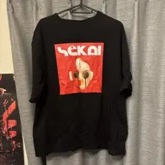 値下　NEE ジャケ写　博覧会　Tシャツ ビッグシルエット　FREEサイズ