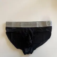 カルバンクライン　メンズビキニ　L(M) 黒　ナイロンストレッチ　メンズインナー