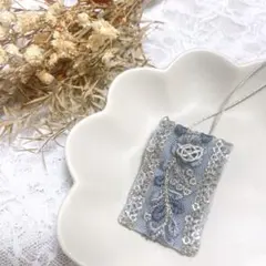 お守り袋／インド刺繍