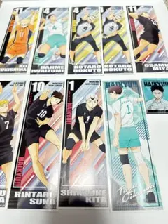 ハイキュー!! ロングステッカー　アクリルマグネット　セット