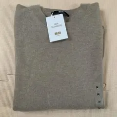 2025年秋新作 UNIQLO カシミヤクルーネックセーター　Ｍ