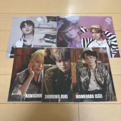 JO1 川尻蓮 木全翔也 白岩瑠姫 豆原一成 過去フライヤー まとめ売り