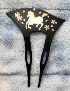 かんざし【白馬】
