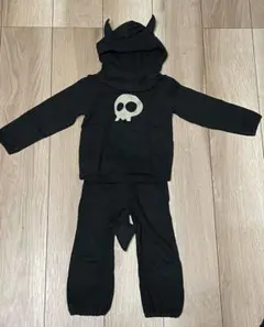 HYSTERICMINI悪魔の角付きパーカー 上下セット