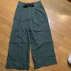 ニコアンド ワイドパンツ