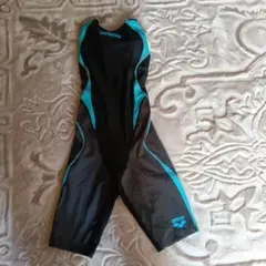 arena スポーツ用水着 L ブラック/ターコイズ