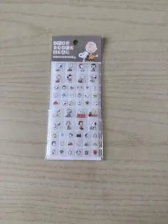 ドロップブロックシール　スヌーピー