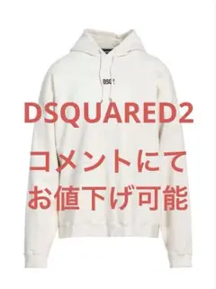 値下げ可能★22AW DSQUARED2 立体ロゴパーカー　フーディー