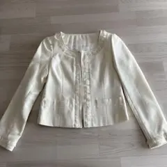 美品 ツイードジャケット