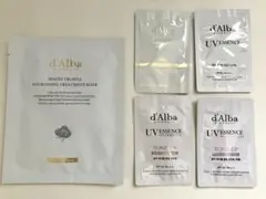 d'Alba ダルバ ホワイトトリュフマスク UVエッセンスサンプルセット