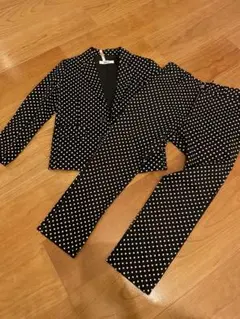 GENERATOR ジェネレーター ドット 水玉 スーツ パンツ 120