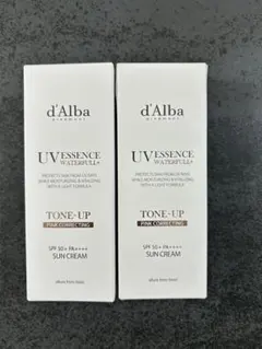 【4本セット】ダルバ　UVエッセンストーンアップサンクリーム ピンク