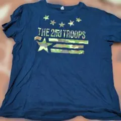THE 2nd TROOPS Tシャツ ネイビー 150くらい