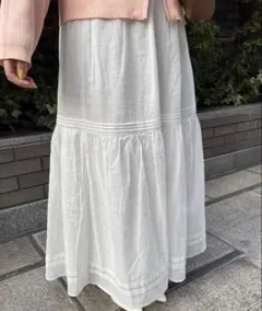Lugnoncure スカート ピンタックギャザースカートのサムネイル