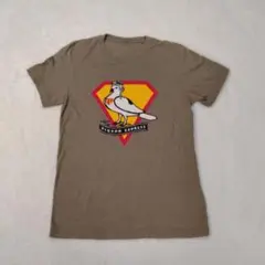 PIGEON EXPRESS スーパーヒーロー Tシャツ 古着 鳥 サイズ不明