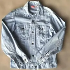 リーバイス　70s 60sトラッカー　ビッグE 三角タグ　ビンテージ　水色