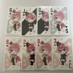 すとぷり さとみくん トランプ 8枚セット