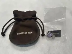 新品未使用　COMME CA MEN ネクタイピン パープルストーン