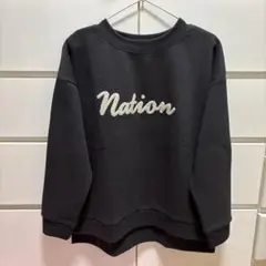 しまむら刺繍トレーナーMサイズ新品未使用