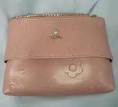 MARY QUANT 花柄ポーチ ピンク