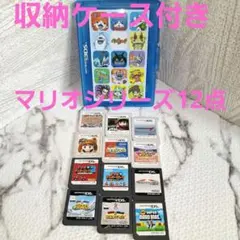 マリオシリーズ 12本まとめ売り  【収納ケース付き】