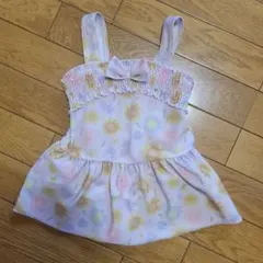 Si-Shu-Non 花柄ワンピース水着 100