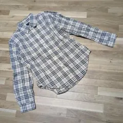 バーバリーロンドン Burberry ノバチェック 長袖シャツ Sサイズ