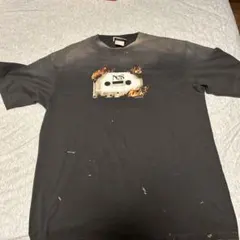 SAINT MICHAEL Nas カセットテープ プリント Tシャツ Mのサムネイル