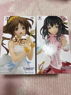 アイドルマスター シンデレラガールズ EXQフィギュア 高森藍子藤原肇　未開封のサムネイル