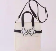 Disney ミッキー ショルダーバッグproduced by Areeam