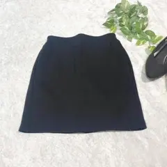 美品✨イング✨ミニスカート 黒 Mサイズ ウエストゴム
