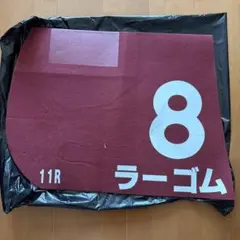 ライオンボス 実使用 ゼッケン 新潟競馬場 アイビスサマーダッシュ
