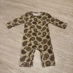 SEMON セモン 完売品 長袖ロンパース ペイズリー柄