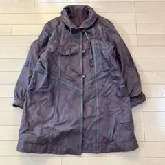 9.19 Partna パルティナ レザーコート ブラウン 9