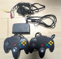 Nintendo 64 ACアダプター NUS-002、3色ケーブル他