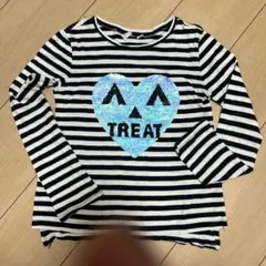 GAP ハートスパンコールTシャツ