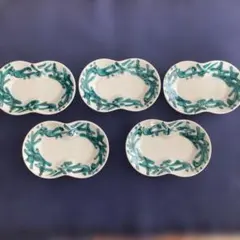 美濃焼　かさね　小皿　五枚