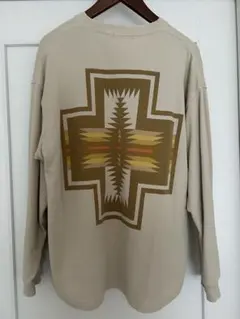 PENDLETON ベージュ 長袖トレーナー